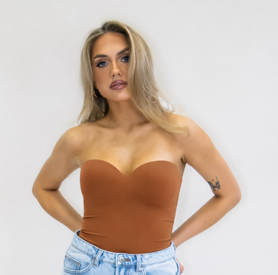 Salendav body LETTY (bronze)